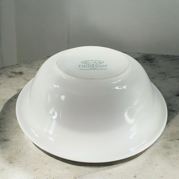 Thomson Pottery Floral Garden Set 2 Different Deep Dish Bowl Ceramic Set Bowls - Picture 3 of 16